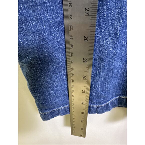 Polo Ralph Lauren Short Sleeve Denim Dress 2 Lace-Up Shift Dress Pockets‎ Y2K - Picture 8 of 9